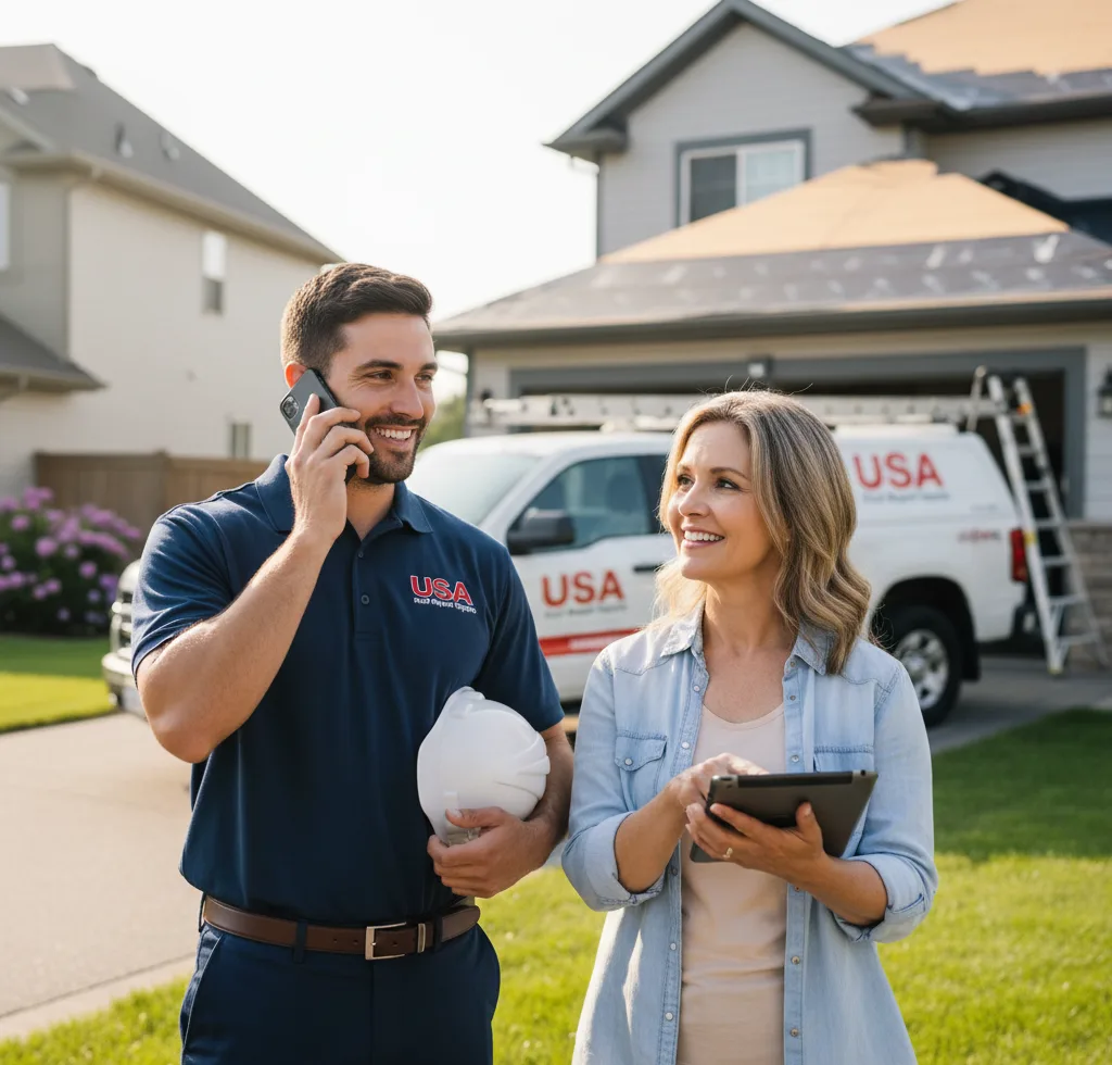 USA Roof Repair Experts customer support in Glen Head